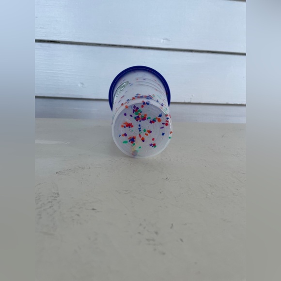 3/25 Starbucks 2020 Confetti Pride Cold Cup with Rainbow Straw - Picture 4 of 5